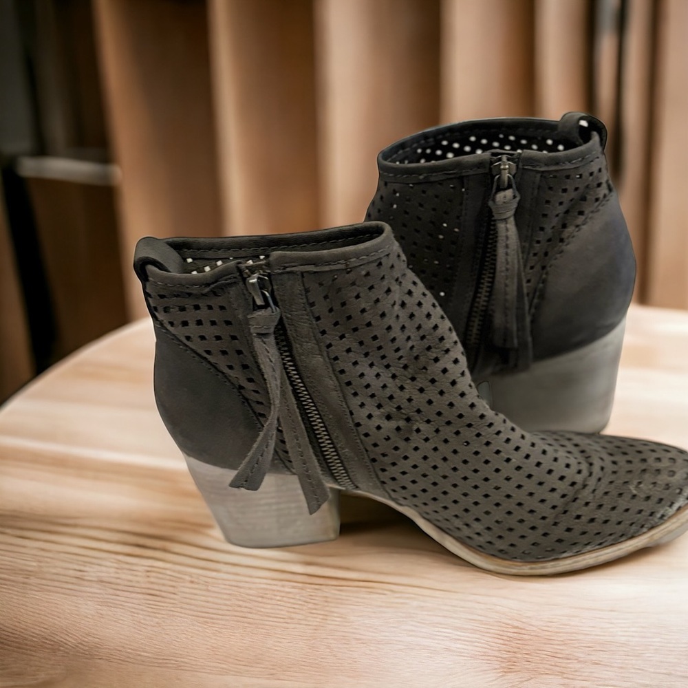 Dolce vita, 10 , kenyon bootie, smoke white wash